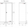 Шкаф сушильный ШСО-05Н ЗМК Комфорт Из нержавеющей стали