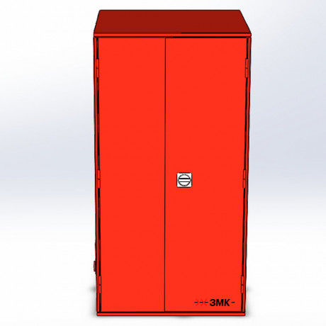 Шкаф для хранения ЛВЖ ЗМКТЛТ, REI 60, 1650x860x860 мм